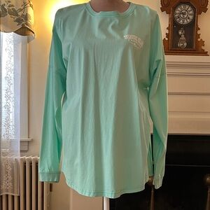 Surf Style Seafoam Green Cotton Tee Shirt Treasure Island FL